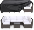 Patio Furniture Covers, Heavy Duty 600D Outdoor Furniture Cover Waterproof by Brosyda