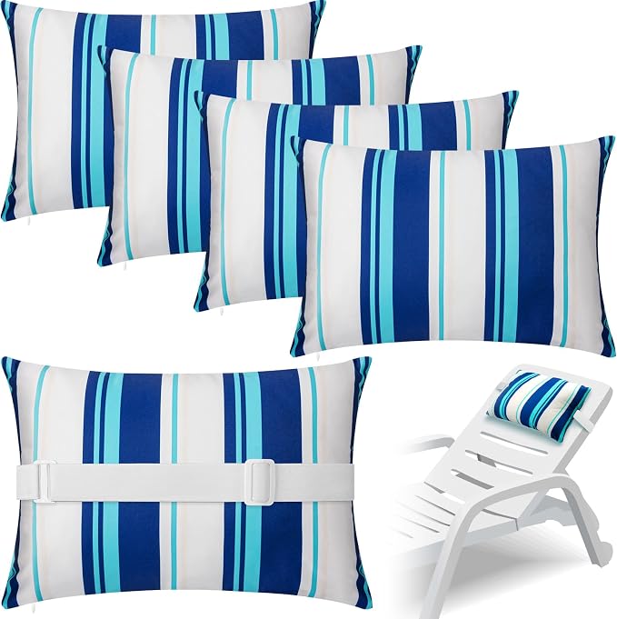4 Pcs Chaise Lounge Pillow by Lineshading
