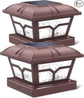 SIEDiNLAR Solar Post Cap Lights Outdoor 2 Color Modes 8 LEDs by Siedinlar