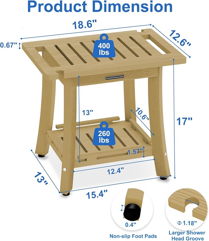 KingPavonini HDPS Shower Benches - Image 2