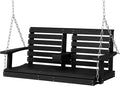 KINGYES Outdoor Hanging Patio Swing Chair, 2 Seat Swing by KINGYES