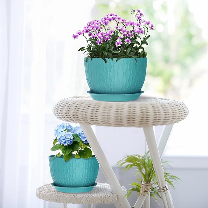 Large Plant Pots 12/10/9 inch, 3 Pack Big Flower Pots - Image 7