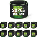 Delxo 20-Pack 1 Gallon Grow Bags, Garden Planting Bag by Delxo