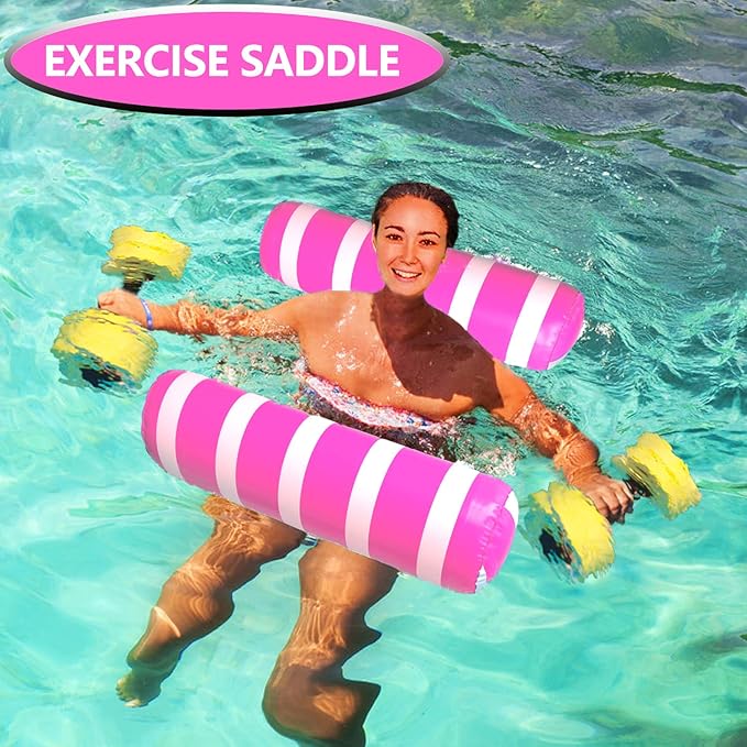Inflatable Pool Floats Adult Size Water Hammock, Pool Rafts Lounge Chairs - Image 4