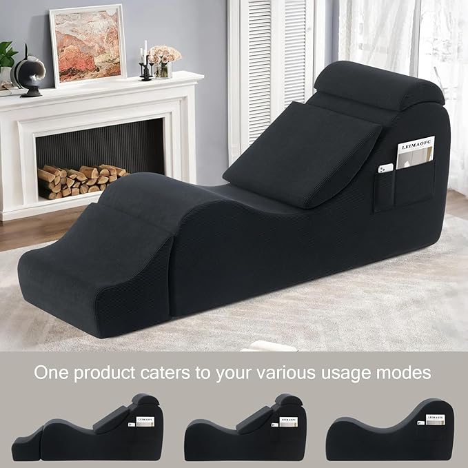 Yoga Chair Lounge for Adult, Ergonomic Chaise Lounge Chair - Image 6