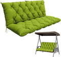 Porch Swing Cushion with Backrest, Waterproof Bench Cushion by Pakunoda