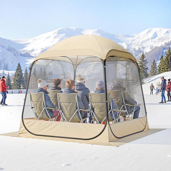 VEVOR Pop up Sports Tent, 8 Sizes Optional Clear Bubble Tent - Image 8