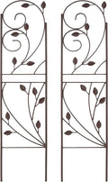 Sunnydaze 32-Inch Rustic Plant Design Outdoor Garden Trellis by SunnydazeDecor