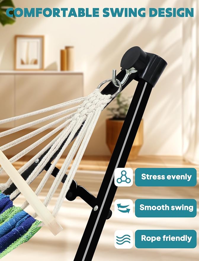 Anyoo 2 in 1 Hammock and Swinging Chair - Image 6