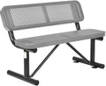 Global Industrial 4'L Heavy Duty Expanded Metal Mesh Bench by GlobalIndustrial