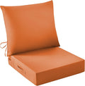 Outdoor Seat Cushion Set, Waterproof & Fade Resistant Patio Chair Cushions by IASEAHK