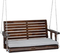 VINGLI Wooden Porch Swing, Heavy Duty 880 LBS Hanging Patio Bench by VINGLI