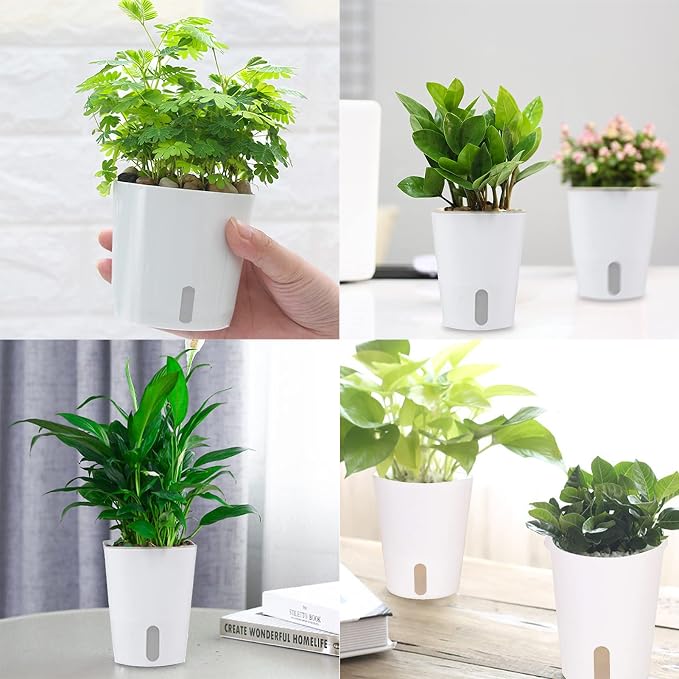 3" Self Watering Pots, 20 Sets Self Watering Planter Pots - Image 7