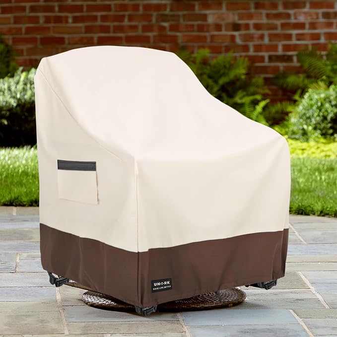Outdoor Swivel Chair Covers Waterproof 2 Pack, Outdoor Chair Covers Patio - Image 5