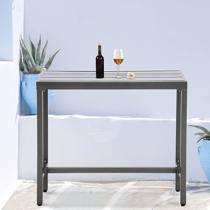 Outdoor Patio Counter Height Bar Table - Image 2