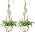 Dahey Macrame Plant Hanger Indoor Hanging Planter Basket Handmade Woven Cotton by Dahey