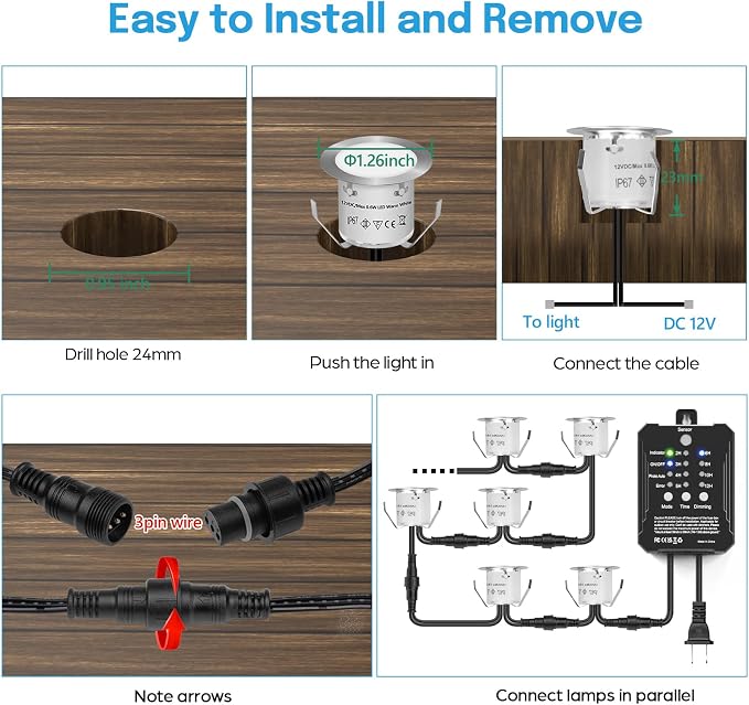 HIBOITEC RGB Deck Lights Kit - Image 4