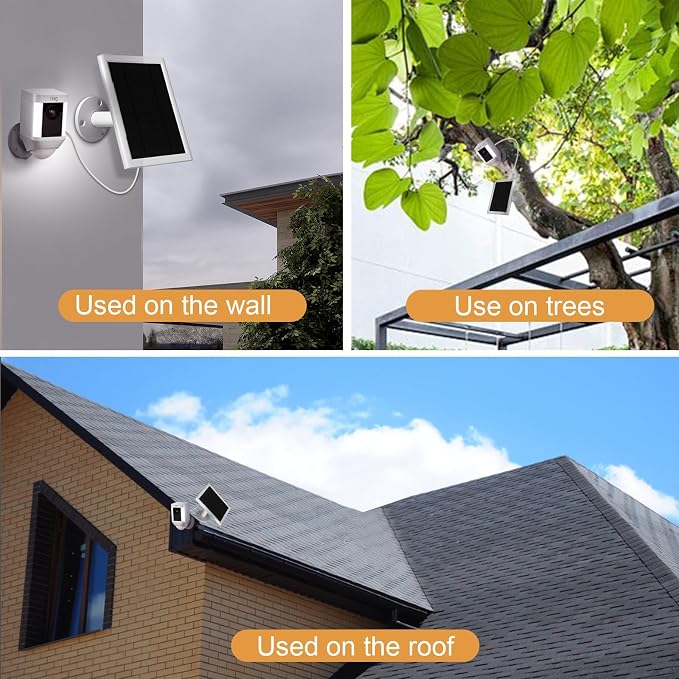 5W Solar Charger Compatible for Ring Camera - Image 5
