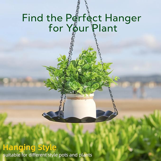 Hanging Planter for Indoor Outdoor, Plant Hanger, Hanging Plant Holder - Image 5