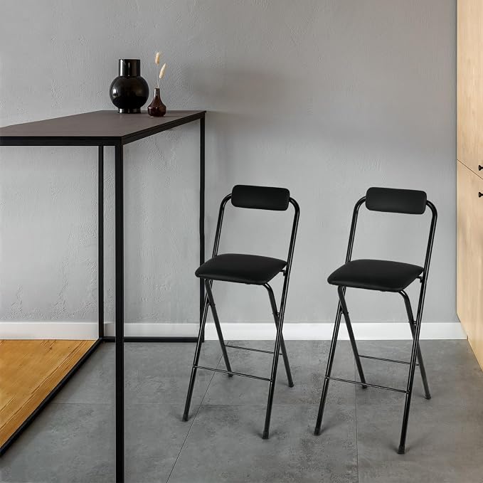 Thyle 1 Pcs Folding Bar Stool - Image 2