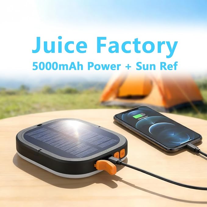 LED Camping Lantern, Solar Lanterns, 5000mAh Rechargeable Light 2000 Lumens 5 - Image 5