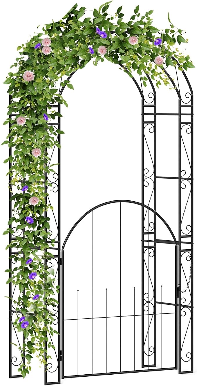 HAPPYGRILL 84" Garden Arbor by HAPPYGRILL