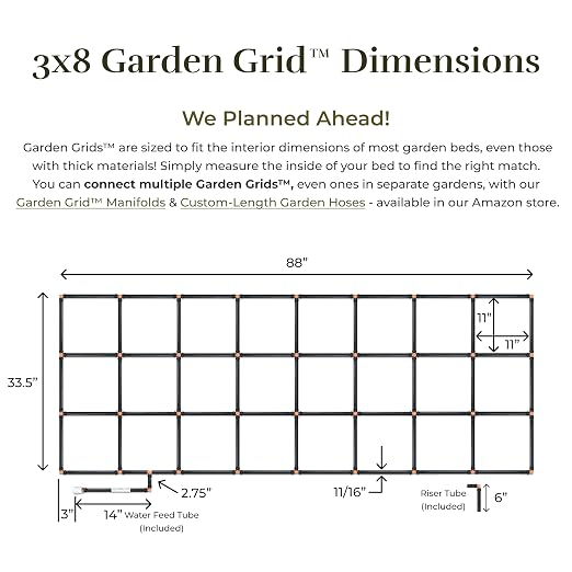 The Garden Grid | Pre-Assembled Garden Bed Watering System – Waters Every Plant - Image 8