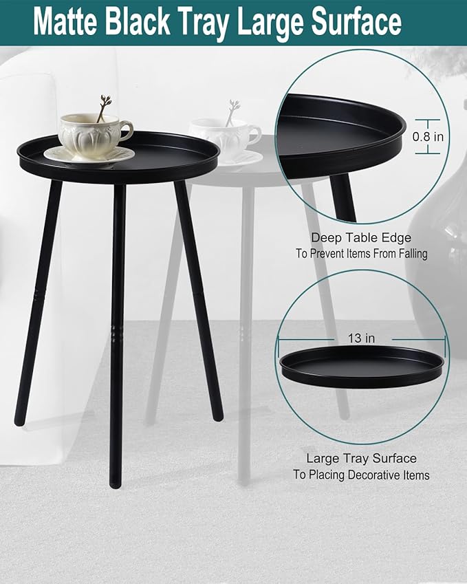 AOJEZOR Side Table: End Table for Any Room - Image 4