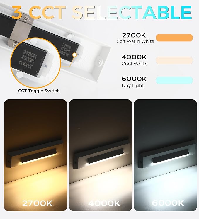 CLOUDY BAY Low Voltage 12-24V LED Step Lights Outdoor, 2.5W Landscape Cutoff - Image 2