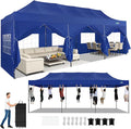 COBIZI Pop up Canopy Tent 10x30 Heavy Duty Gazebo by COBIZI