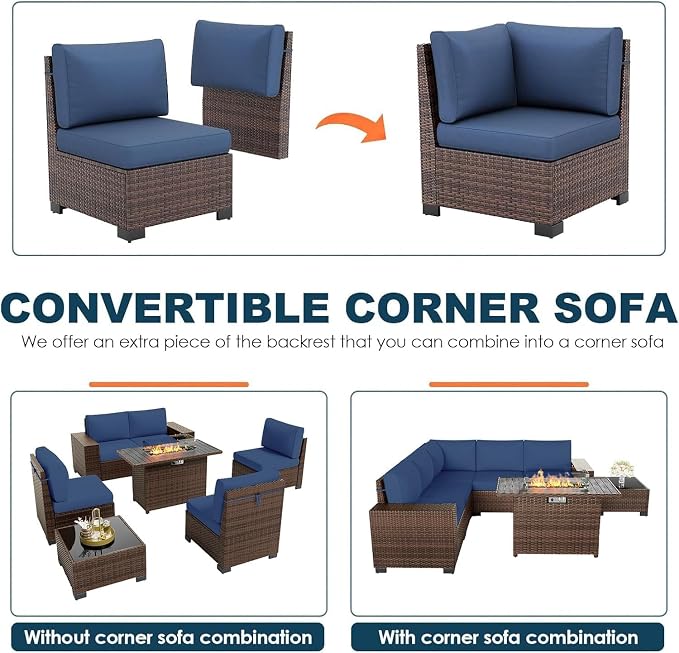 7 Piece Patio Furniture Set - Image 3