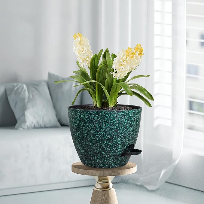 12 inch Large Self Watering Pots - Image 7