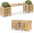 Giantex 2-in-1 Outdoor Bench by Giantex