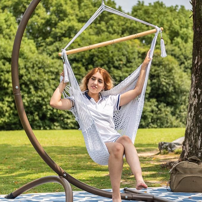 Lazy Daze Hammocks Hanging Chair Caribbean Swing Chair Hammock Chair - Image 3