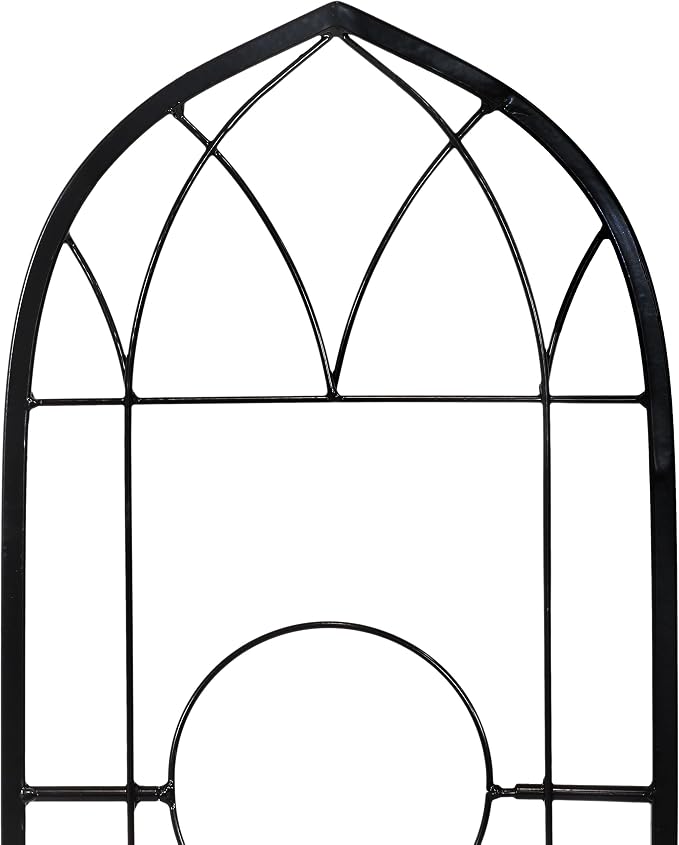 Sunnydaze Steel 2-Piece Arched Garden Trellis - Image 8