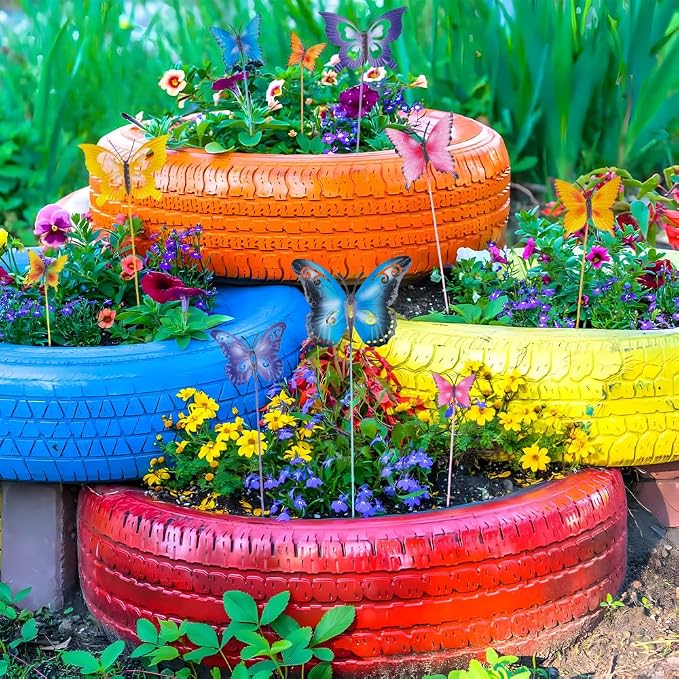 hogardeck Garden Decor for Outside, Yard Art Garden Decorations for Outdoor - Image 6
