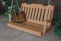 A & L Furniture Poly Royal English Porch Swing by Unknown
