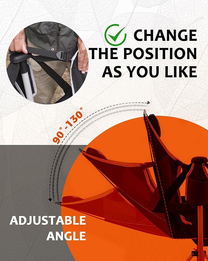 KingCamp Hammock Camping Chair, Swinging Portable Folding Camp Chairs - Image 7