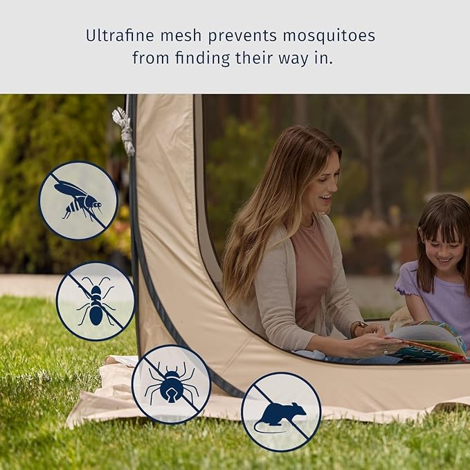 East Oak Screen House Tent Pop-Up, Portable Screen Room Canopy Instant Pop Up - Image 5