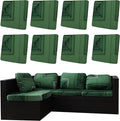 Outdoor Cushion Covers Set, Replacement by SUKAIKEQA
