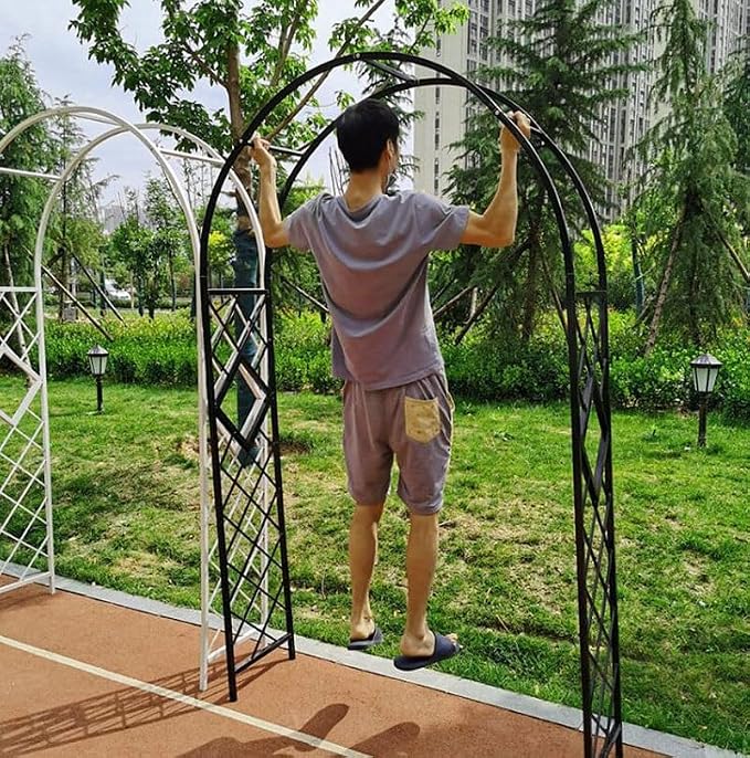 Heavy Duty Steel Garden Arbor & Trellis Arch - Image 2