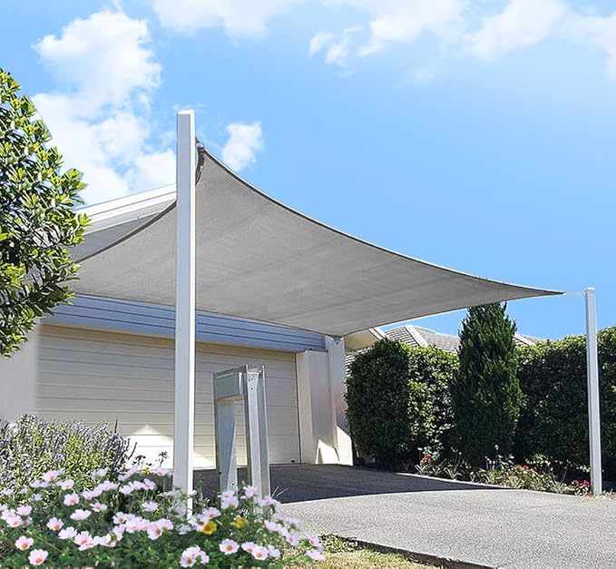 FLY HAWK Rectangle Patio Sun Shade Sail Canopy by Unknown