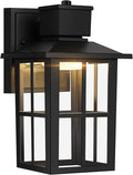 Brightever LED Outdoor Wall Lights, 10W 3000K/4000K/6500K Selectable, 800LM by Brightever