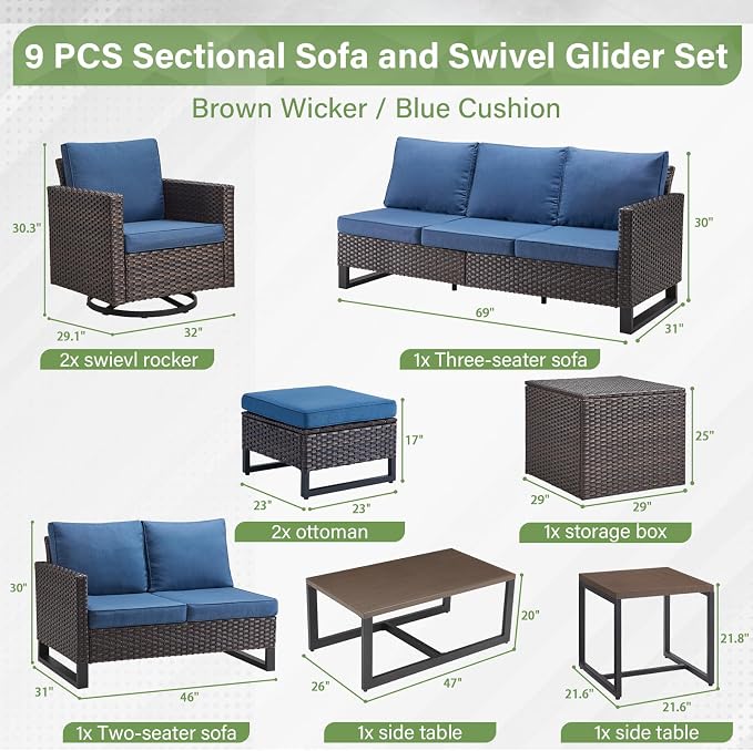 Belord Patio Conversation Set - Image 2