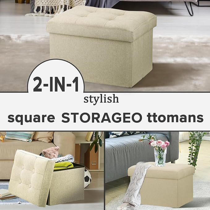 LINMAGCO Ottoman Storage Ottoman - Image 7
