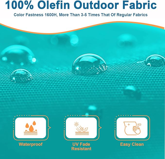 Outdoor Twin daybed Cushion Cover, - Image 4
