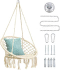 Hammock Swing Chair for 2-5 Years Old Kids, Handmade Knitted Macrame Hanging by Mertonzo