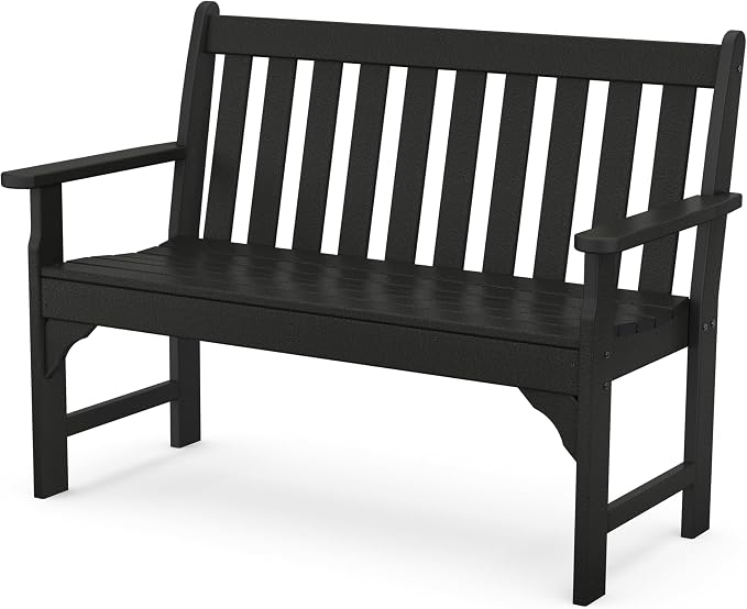 POLYWOOD GNB48BL Vineyard 48" Bench by POLYWOOD