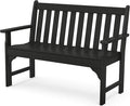 POLYWOOD GNB48BL Vineyard 48" Bench by POLYWOOD