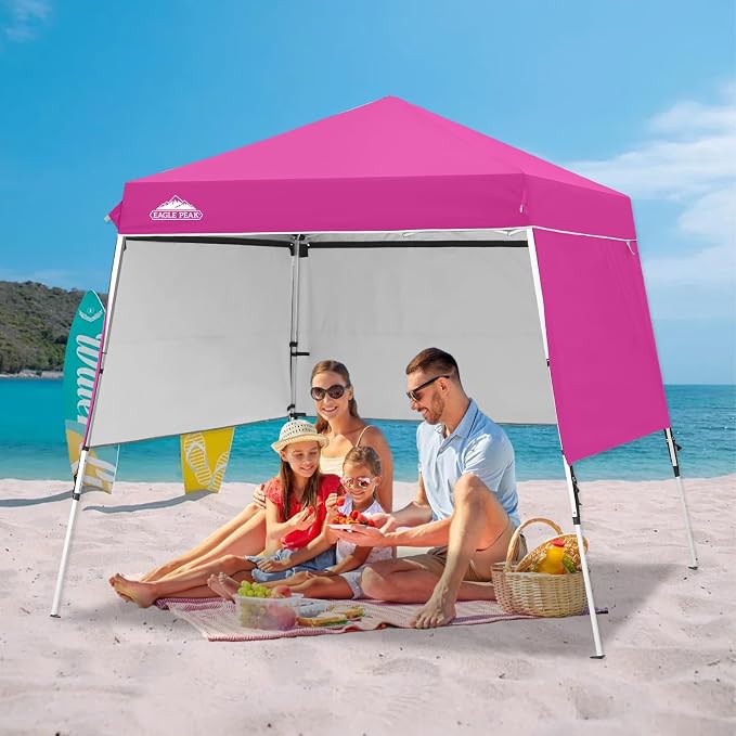 EAGLE PEAK Day Tripper 8x8 Aluminum Super-Lightweight Slant Leg Pop Up Canopy - Image 5